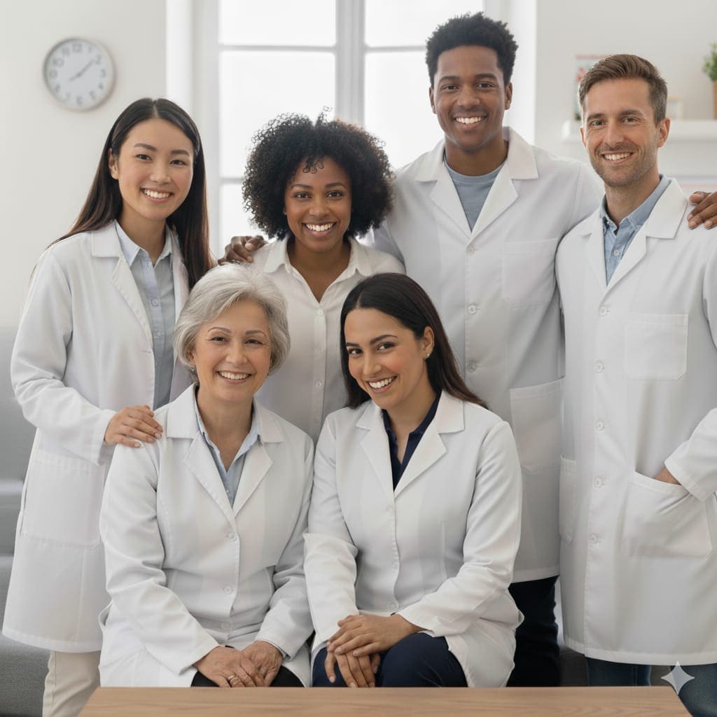 Equipe de cuidadores Cuidando com Carinho